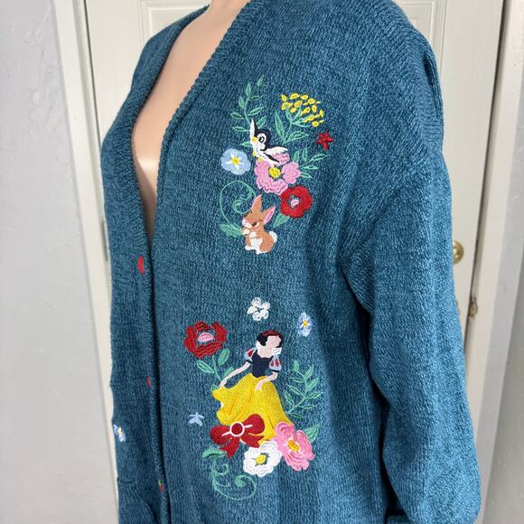 Disney Her Universe Hot topic Women's Sweater XL Snow White seven dwarfs G4-26 - Picture 4 of 8